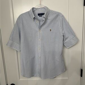 Polo by Ralph Lauren Ladies Blue Striped Shirt